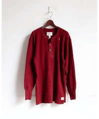 STANFIELD’S　HERITAGE HEAVY WEIGHT WOOL HENLEY