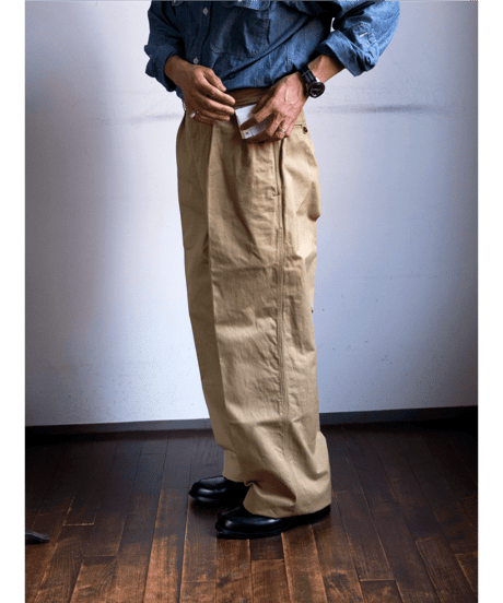 blurhms ROOTSTOCK　52 Wide Chino Pants