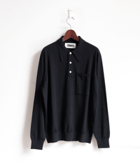 LÖWER　30G Long Sleeve Polo Shirt
