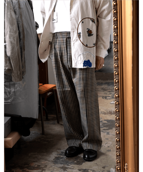 mii　OVERDYED GUN CLUB CHECK “PANT DEBA”