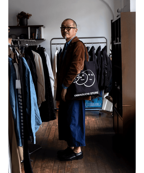 YAMAGUCHI STORE　SHOPPER TOTE BAG “KURI ICON”&”3つの顔”