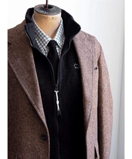 MONT VALIER　GILET BEARN BRUSHED