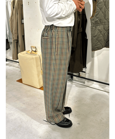 mii　OVERDYED GUN CLUB CHECK “PANT DEBA”
