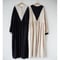 niko two-tone  triangle dress \"ママサイズ” (2612)