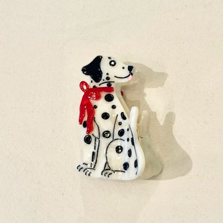 ヘアクリップ -Dalmatian-