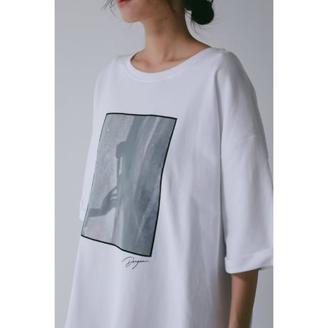 【 CHIGNON 】 PHOTOｵｰｶﾞﾝｼﾞｰﾐﾆ裏TEE