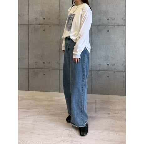 【 ROSIEE 】 メガネ女子プリントTシャツ