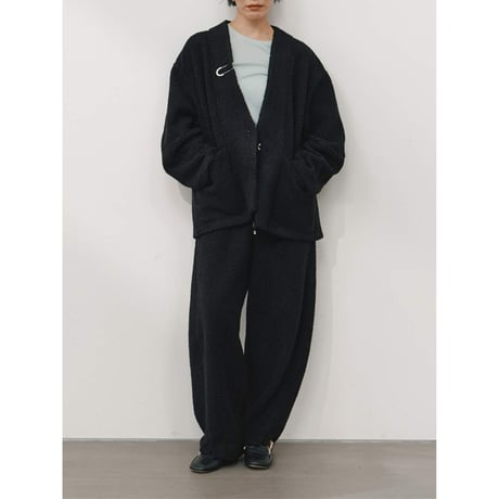 【 YENN 】 [Y264-32120] COZY TEXTURE PANTS