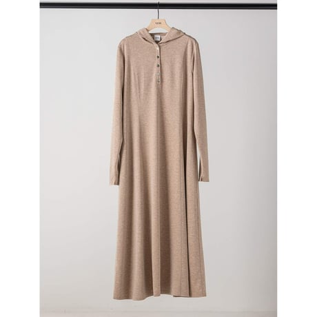 【 YENN 】 [Y264-51125] HENRY HOODIE DRESS