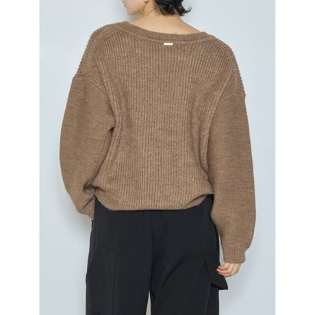 【 CHIGNON 】 [9265-405DP] ｶﾀｱｾﾞﾁｬｰﾑﾆｯﾄPO