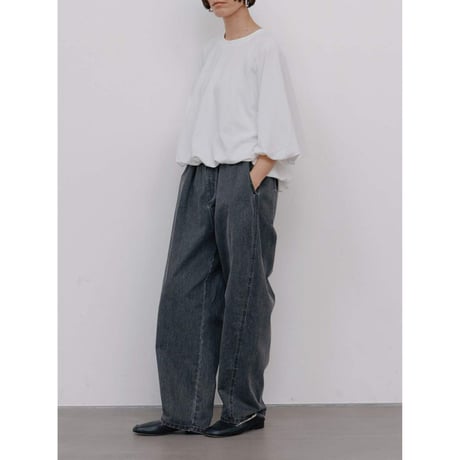 【 YENN 】 [Y264-82113] AIRY BALLOON TEE　※納期：1月上旬～中旬