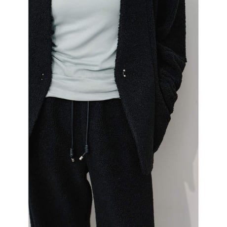 【 YENN 】 [Y264-42121] COZY TEXTURE JACKET