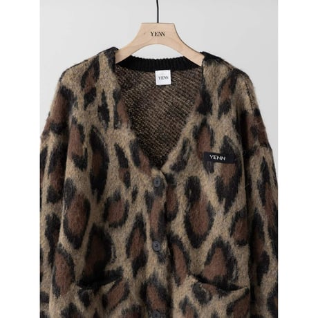 【 YENN 】 [Y264-92132] LEOPARD V NECK CD