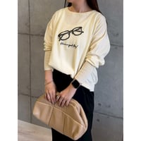 【 ROSIEE 】 メガネモチーフknit