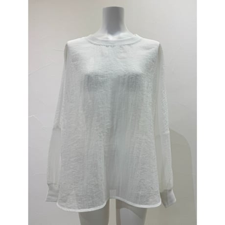 【 CYAN TOKYO 】 シアーリップルリブTOPS