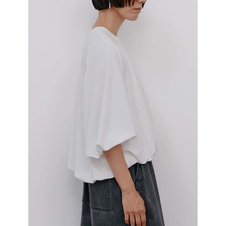 【 YENN 】 [Y264-82113] AIRY BALLOON TEE　※納期：1月上旬～中旬