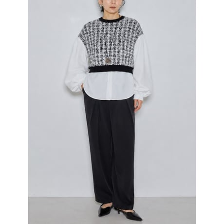 【 CHIGNON 】 [9865-421JR] ﾄﾞｯｷﾝｸﾞﾂｨｰﾄﾞﾆｯﾄ