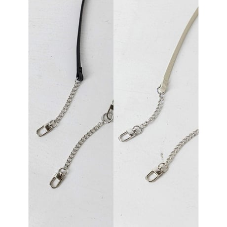 【 YENN 】 [Y264-01142] CHAIN BELT MINI BAG