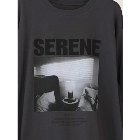 【 CHIGNON 】 ワイヤーヘムPHOTOロンTEE