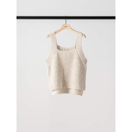 【 YENN 】 [Y264-91131] CHUNKY KNIT VEST