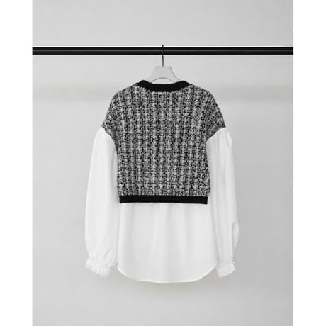 【 CHIGNON 】 [9865-421JR] ﾄﾞｯｷﾝｸﾞﾂｨｰﾄﾞﾆｯﾄ