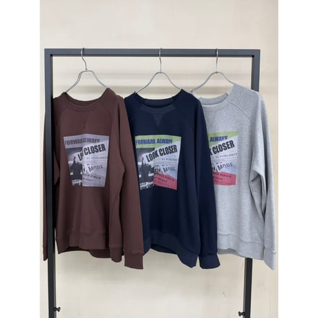 【 cafune 】 soft sweat gusset pullover
