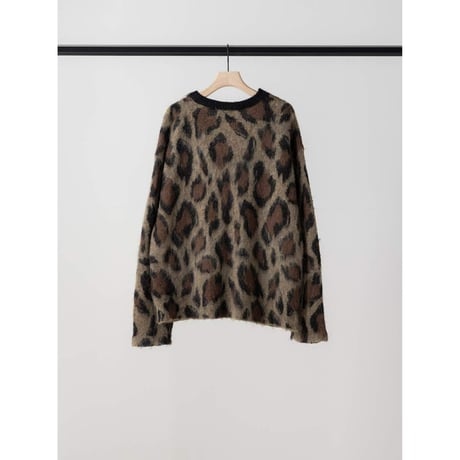 【 YENN 】 [Y264-92132] LEOPARD V NECK CD