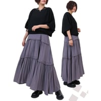 【 ayane 】 横編みドルマンプルオーバーニット