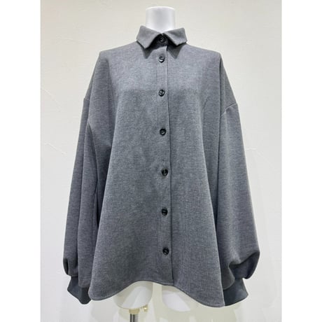 【 CYAN TOKYO 】 シャギーラインウォームシャツブルゾン