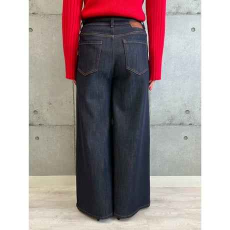 【 ROSIEE 】 ハイウエストバギーデニムパンツ