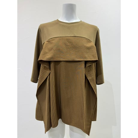【 CYAN TOKYO 】 サッカーストライプコンビTOPS