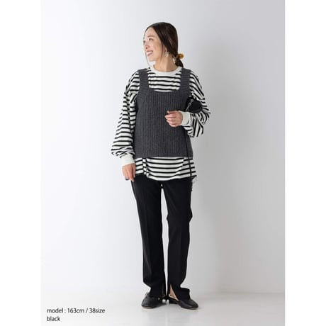 【 YENN 】 [Y264-31118] CENTER PRESS SLIM PT