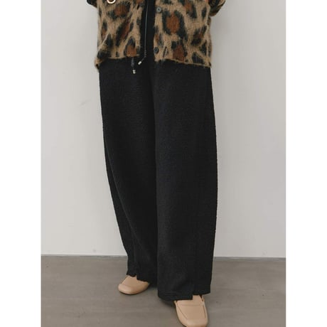 【 YENN 】 [Y264-32120] COZY TEXTURE PANTS