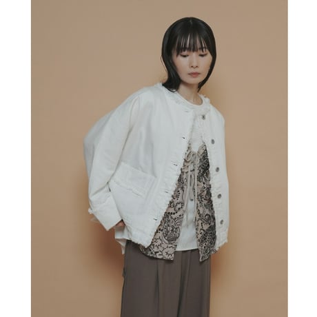 【 CYAN TOKYO 】 サッカーストライプコンビTOPS