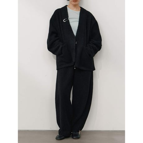 【 YENN 】 [Y264-42121] COZY TEXTURE JACKET