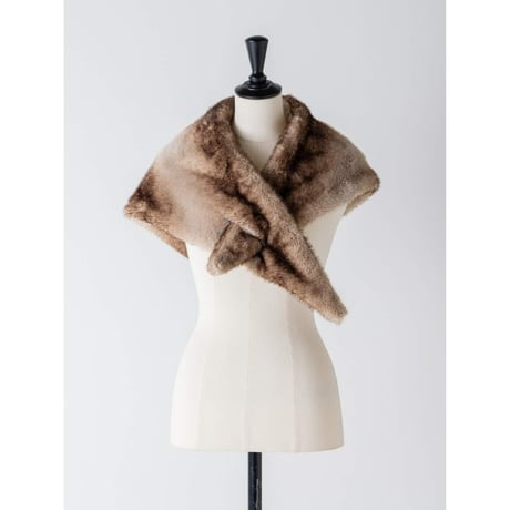 【 YENN 】 [Y264-01116] FAUX FUR SCARF