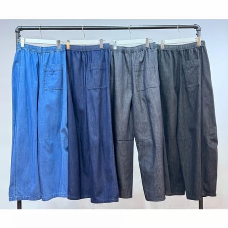 【 PRIORITY 】 カーヴィーデニムパンツ