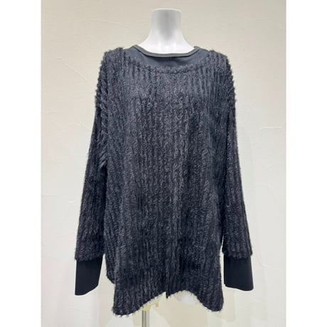 【 CYAN TOKYO 】 シャギージャガードレイヤーTOPS