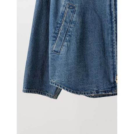 【 YENN 】 [Y264-41139] DENIM ZIP UP JACKET　※納期：1月上旬～中旬