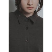 【 CYAN TOKYO 】 シャギーラインウォームシャツブルゾン