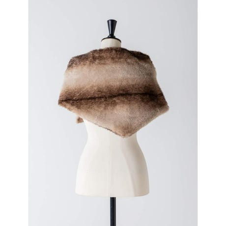 【 YENN 】 [Y264-01116] FAUX FUR SCARF
