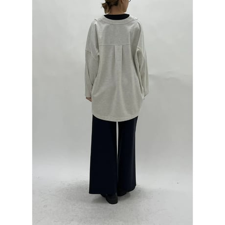 【 PASSIONE 】 WOOLLET × WARM-THERMO Vネックジャケット