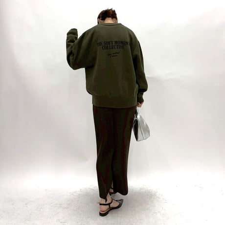 【 cafune 】 sweat like knit cardigan