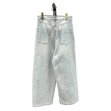 ✨再入荷✨【 ayane 】 グレイッシュデニムバレルレッグパンツ