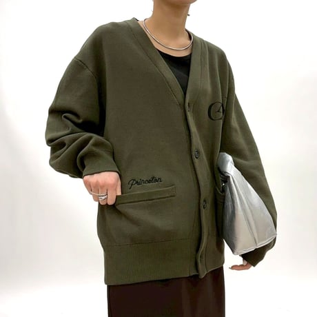 【 cafune 】 sweat like knit cardigan