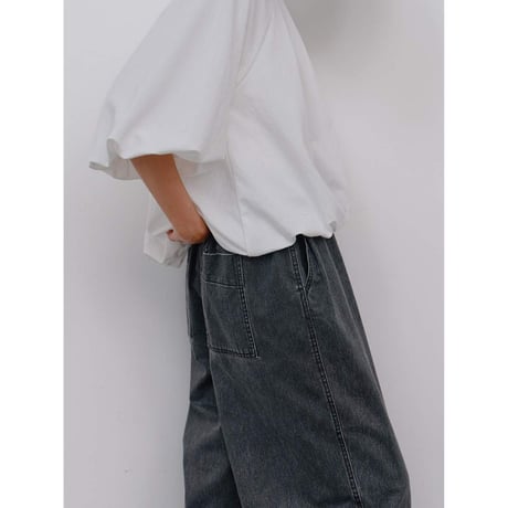 【 YENN 】 [Y264-82113] AIRY BALLOON TEE　※納期：1月上旬～中旬