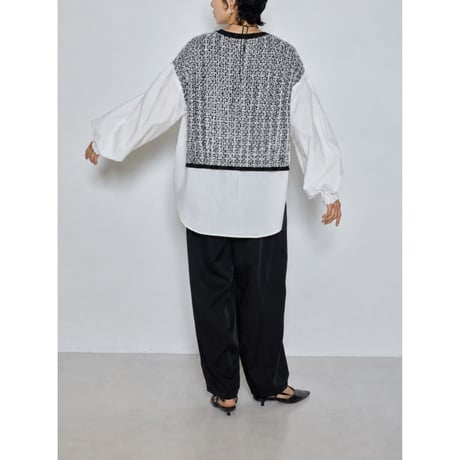 【 CHIGNON 】 [9865-421JR] ﾄﾞｯｷﾝｸﾞﾂｨｰﾄﾞﾆｯﾄ