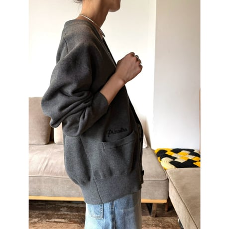 【 cafune 】 sweat like knit cardigan