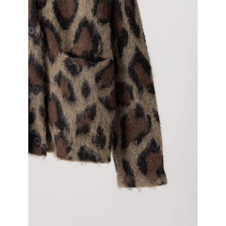 【 YENN 】 [Y264-92132] LEOPARD V NECK CD