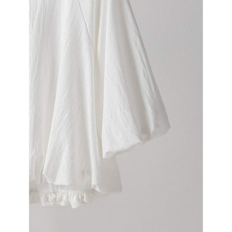 【 YENN 】 [Y264-82113] AIRY BALLOON TEE　※納期：1月上旬～中旬